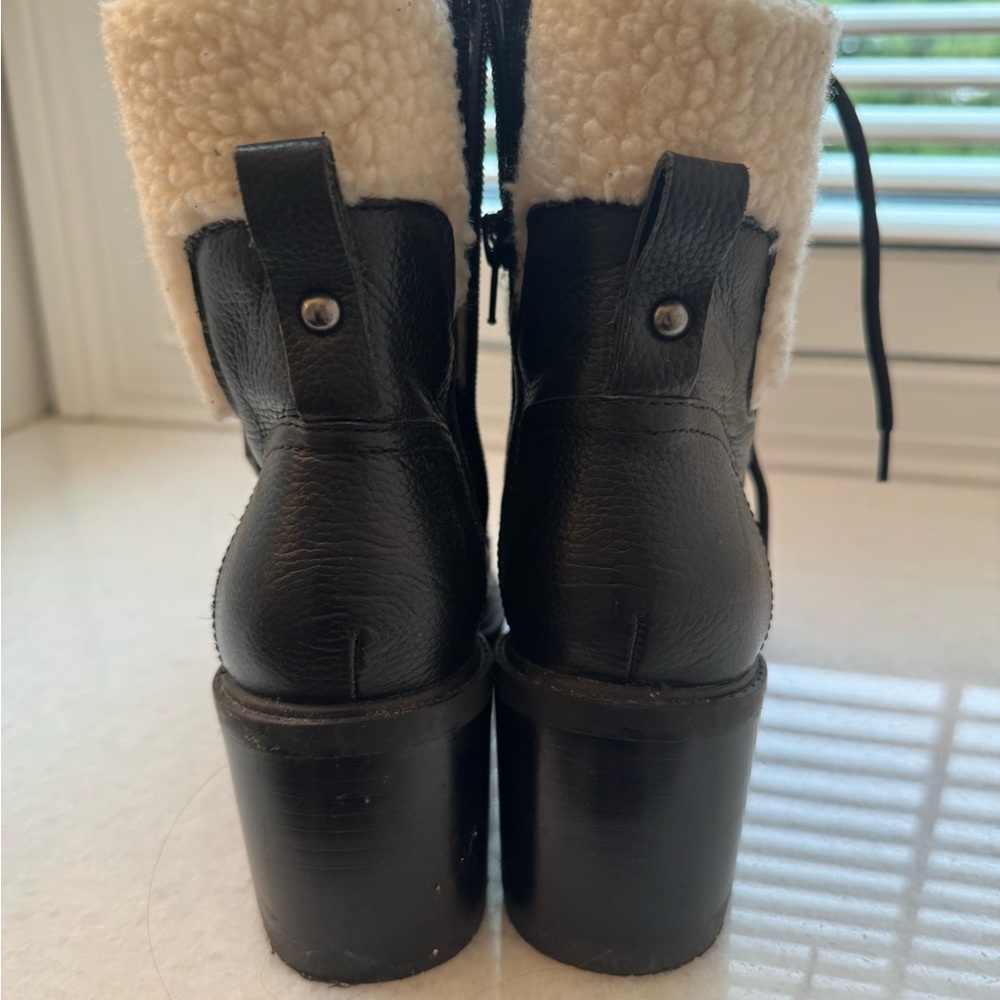 Marc Fisher Langley Sharpa Heeled Boot - image 1